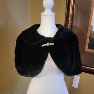 BCX Black Satin Dress